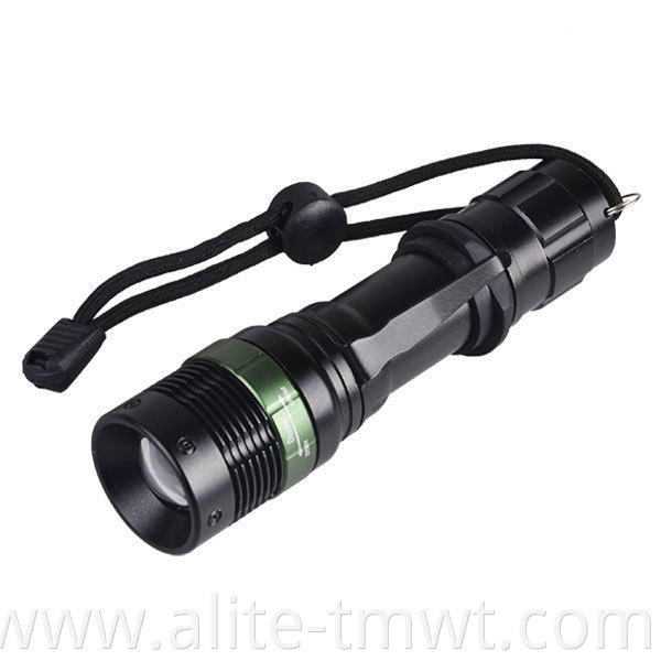 3W 625nm Long Range Fire Emergency Red LED Flashlight Night Hunting Torch Light